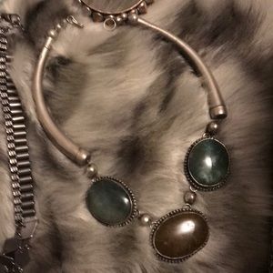 1970s metal necklace